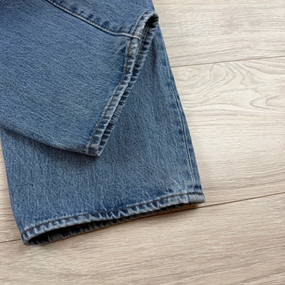 Levi's 501 Mens Jeans Blue Button Fly Straight Leg W38 L34 00501 0193 - Picture 11 of 11
